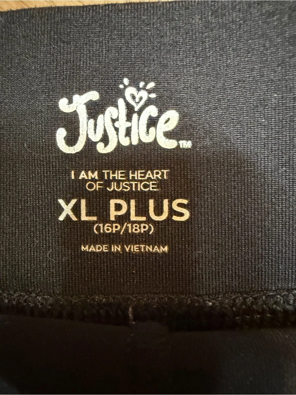 Justice Sport Girls Black Pleated Athletic Tennis Skort XL Plus 16P 18P